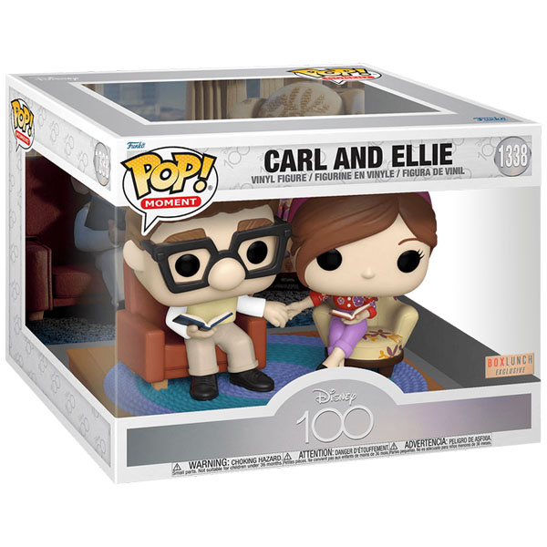 Funko POP #1338 Moment Disney Pixar Up Young Carl and Ellie Holding Hands Exclusive Figure